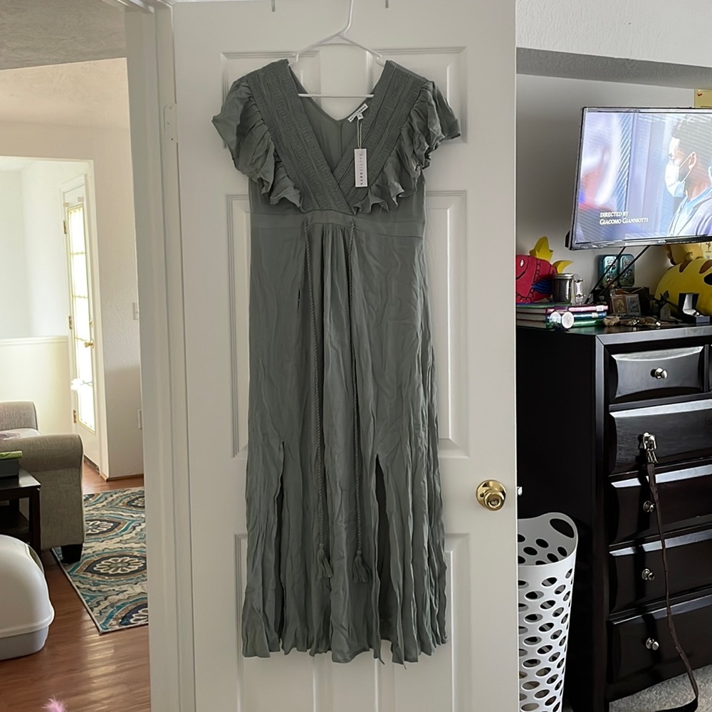 Baltic Born Jennifer Deep V Maxi Dress - Picture 2 of 4